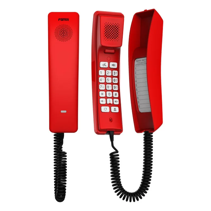 Fanvil H2U — Telefono IP, rosso