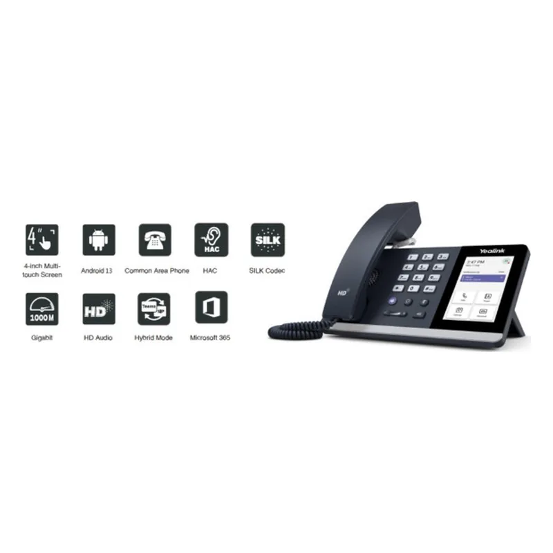 Yealink MP54 E2 Teams — Telefono IP Gigabit