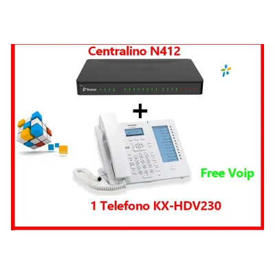 Yeastar N412 + KX-HDV230 Panasonic